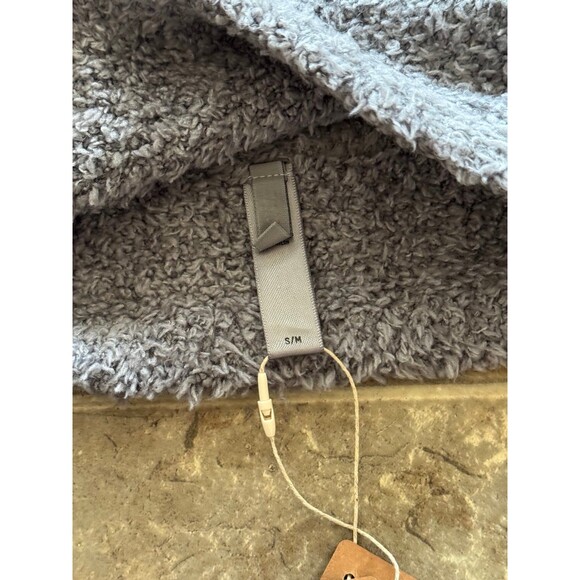 Skims Cozy Knit Halter Bra Top Smoke Size S/M - Picture 9 of 10